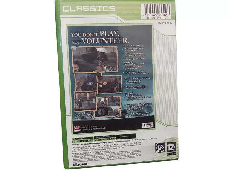 GRA XBOX CLASSICS MEDAL OF HONOR FRONTLINE