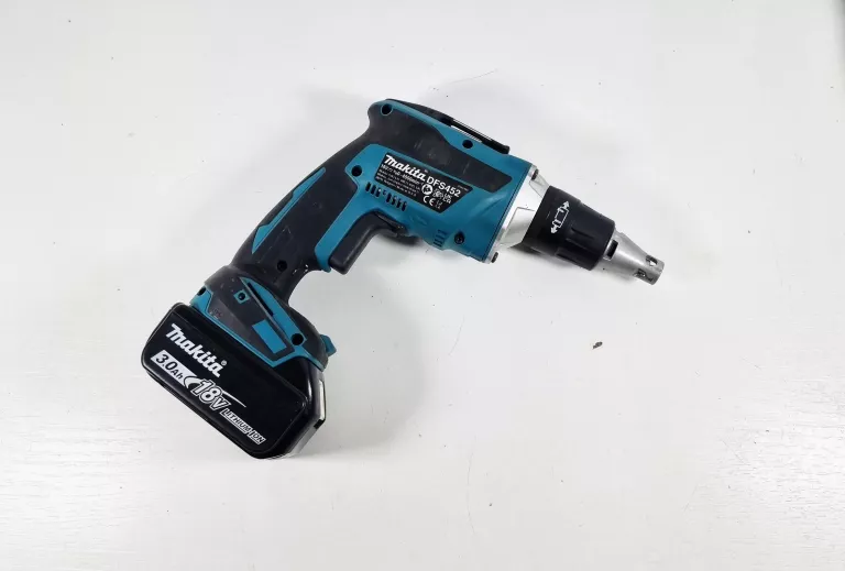 NIEZAWODNA WKRĘTARKA MAKITA DFS452 + AKU 3.0 AH + ŁADOWARKA