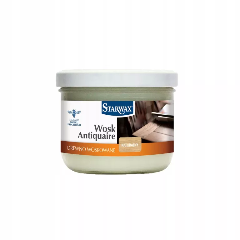 STARWAX WOSK W PAŚCIE NATURALNY 375ML
