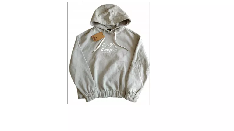BLUZA DAMSKA CAMPUS ESSENTIAL ROZ L SZARA