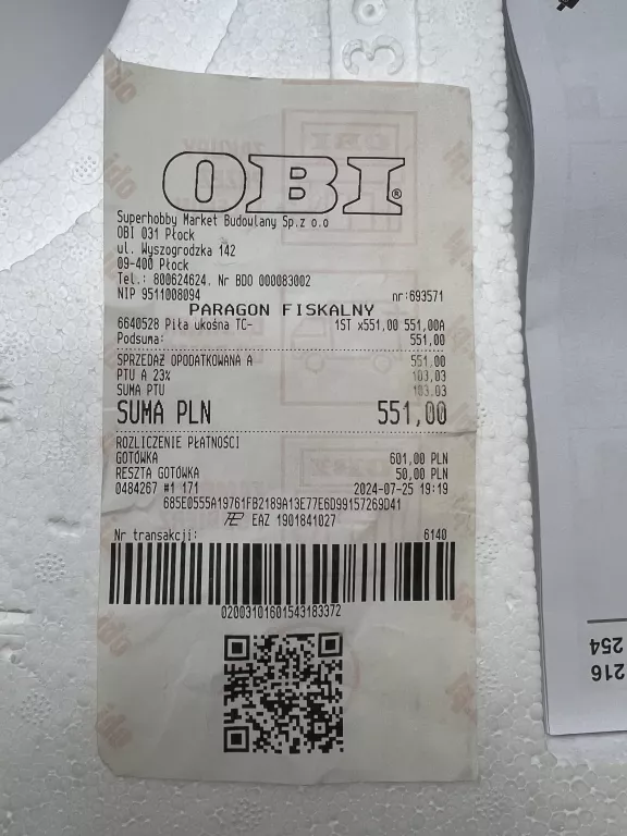 PIŁA UKOŚNA UKOŚNICA EINHELL TC-SM 216 GWARANCJA !!!