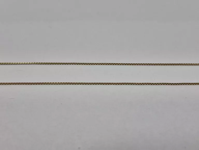 ZŁOTY ŁAŃCUSZEK Z SERDUSZKIEM 585 2,02G 56CM