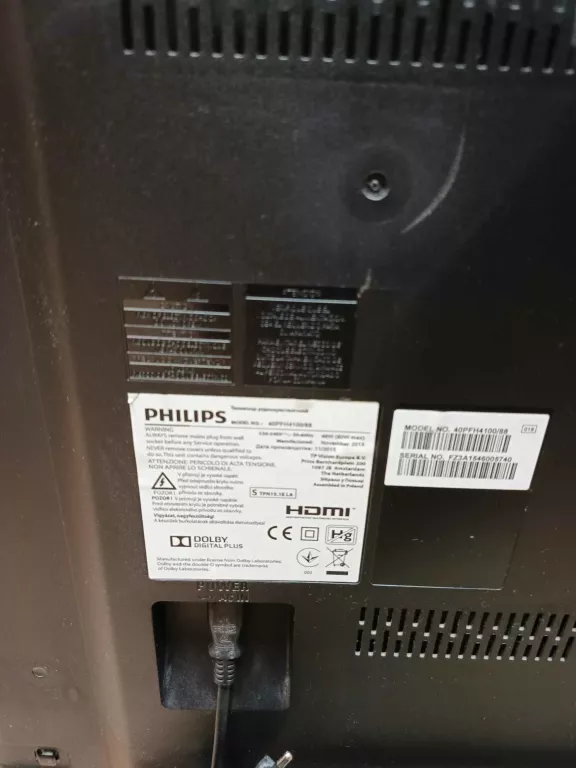 TELEWIZOR PHILIPS 40PFH4100/88/ BRAK PILOTA