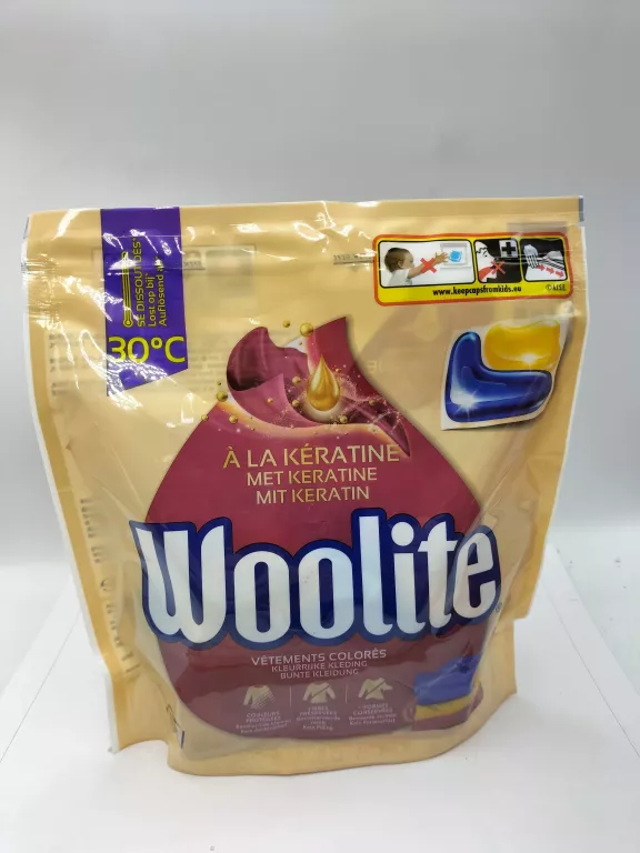 KAPSUŁKI DO PRANIA WOOLITE DO KOLORU 33SZT