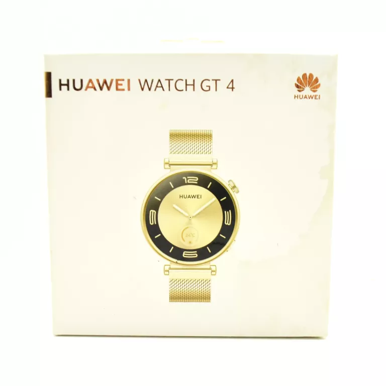 SMARTWATCH HUAWEI WATCH GT 4 41MM ELEGANT GOLD ZŁOTY