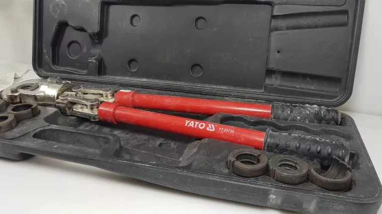 PRASKA ZACISKARKA DO RUR PEX AL PERT 8 MATRYC U TH YATO 16-32 MM YT-21735