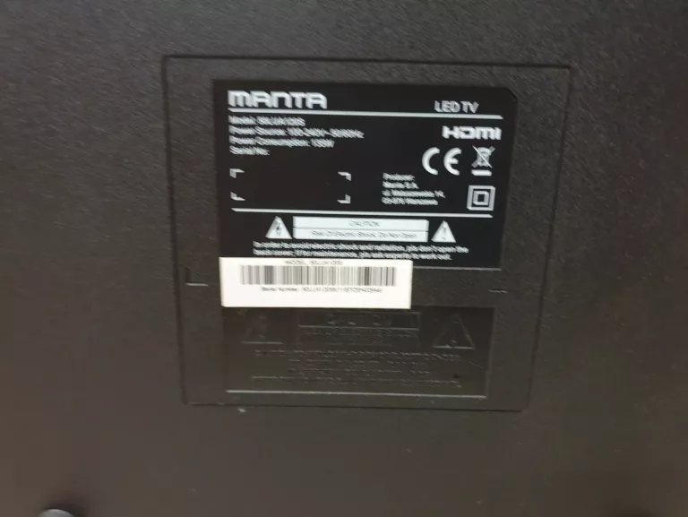 TELEWIZOR MANTA 50LUA120S 50" SMART TV 4K UHD