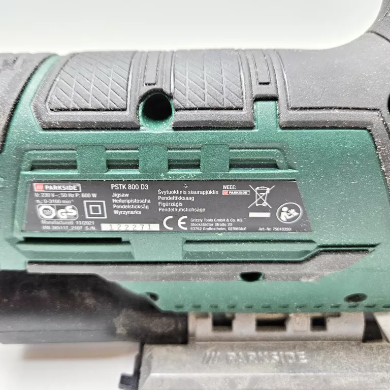 WYRZYNARKA PARKSIDE PSTK-800 D3