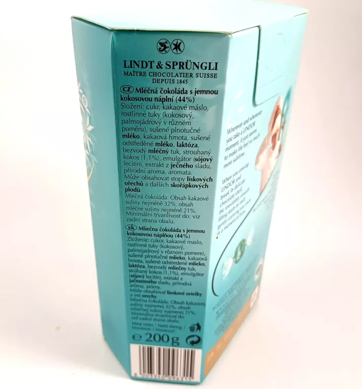 PRALINY LINDT KOKOSOWE 200G