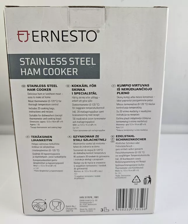 ERNESTO SZYNKOWAR 1,5L KOMPLET