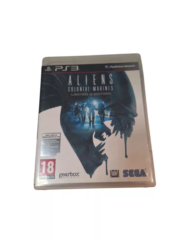 ALIENS: COLONIAL MARINES EDYCJA LIMITOWANA SONY PLAYSTATION 3 (PS3)