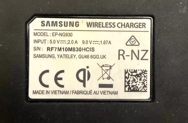 ŁADOWARKA INDUKCYJNA SAMSUNG EP-NG930