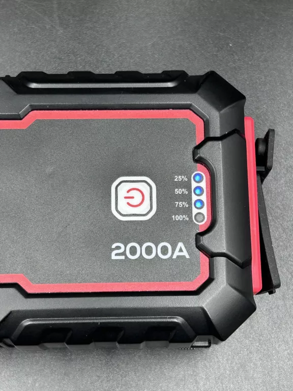 URZĄDZENIE ROZRUCHOWE UTRAI 12V 2000A POWERBANK DO SAMOCHODU JUMP STARTER