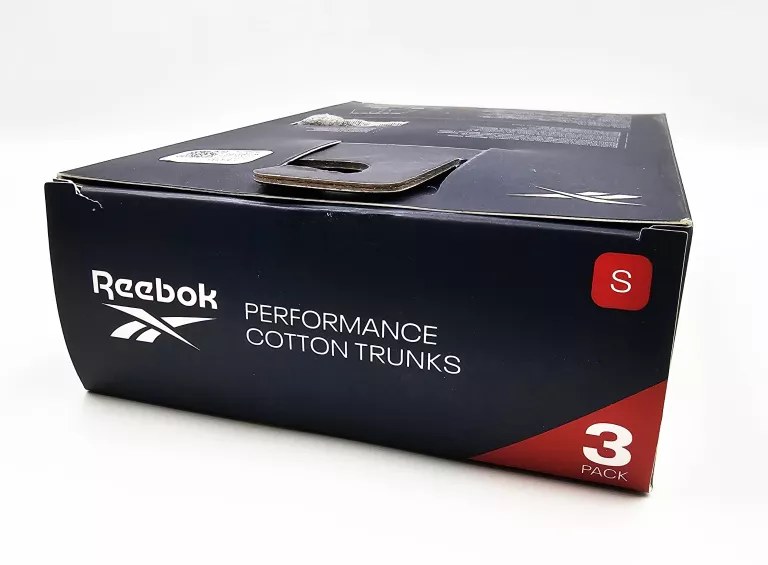 ZESTAW BOKSEREK MĘSKICH REEBOK / GRANATOWE, SZARE, NIEBIESKIE / ROZMIAR S