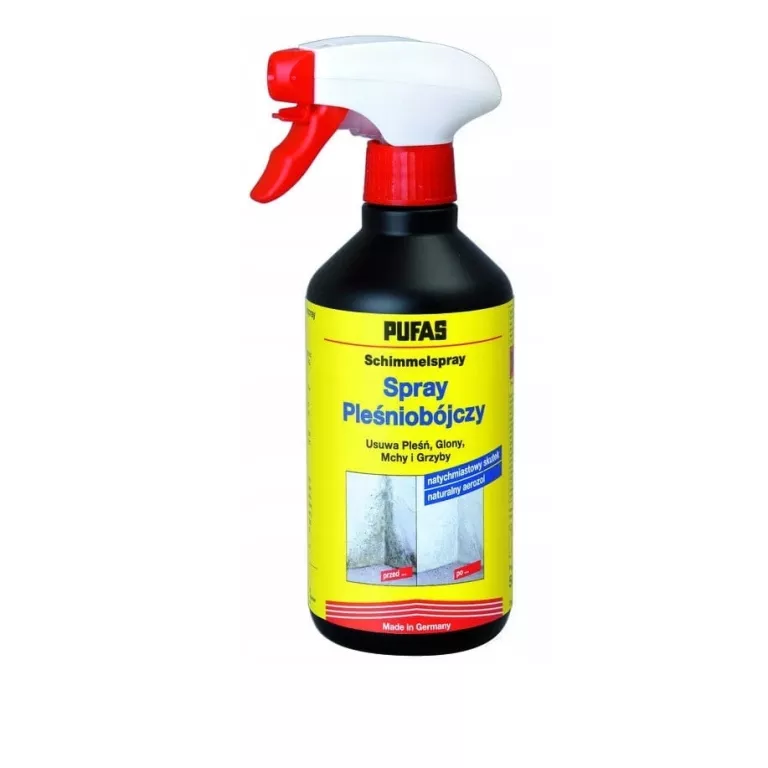 PUFAS SPRAY PLEŚNIOBÓJCZY DO USUWANIA PLEŚNI GLONÓW MCHU GRZYBÓW MAŁY 250M