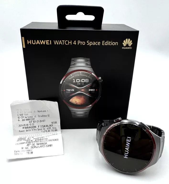 HUAWEI WATCH 4 PRO SPACE EDITION MDS-AL00 KOMPLET GW!