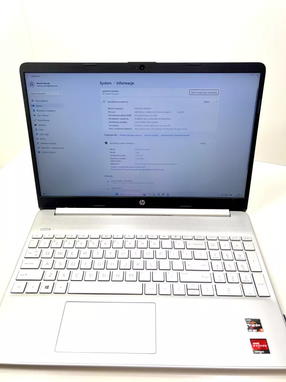 LAPTOP HP 15S- EQ1029NW 16/512GB RYZEN 5