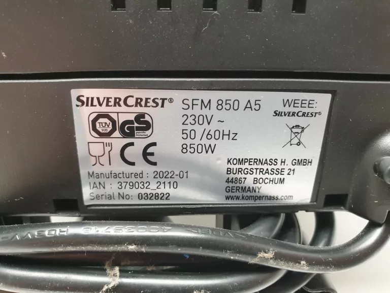 MINI FRYTKOWNICA SILVERCREST SFM 850