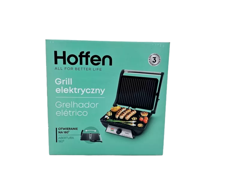GRILL ELEKTRYCZNY HOFFEN 2000 W GWARANCJA