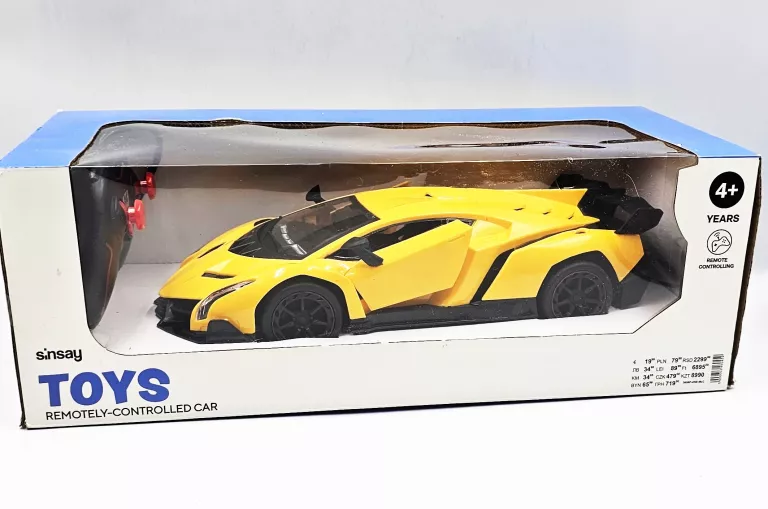 ZDALNIE STEROWANY SAMOCHÓD SINSAY TOYS / LAMBORGHINI / PILOT