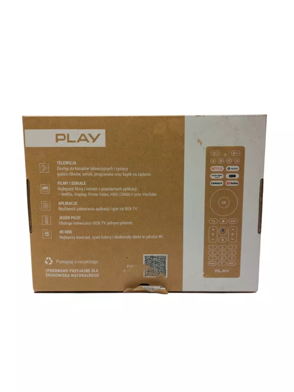 DEKODER PLAY NOW TV BOX 2 KOMPLET