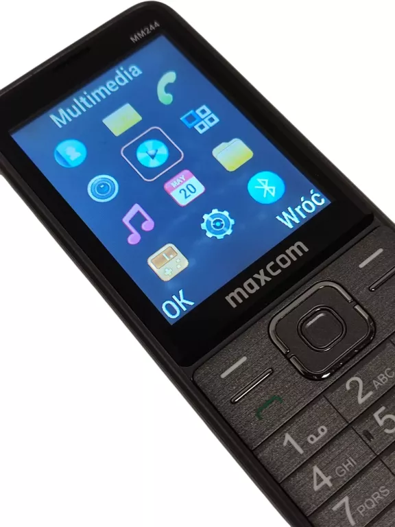 TELEFON MAXCOM MM244 2,80" 1000 MAH 4G LTE DUAL SIM - WYPALONE PIKSELE