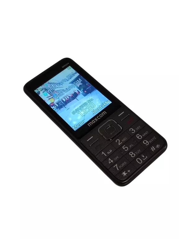 TELEFON MAXCOM MM244 2,80" 1000 MAH 4G LTE DUAL SIM - WYPALONE PIKSELE