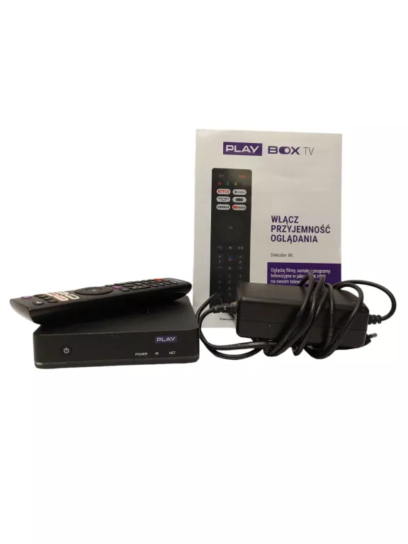 DEKODER PLAY NOW TV BOX 2 KOMPLET