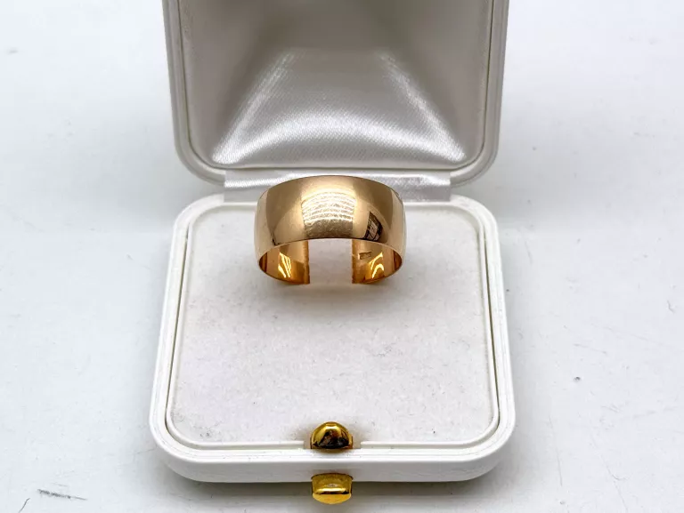 ZŁOTA GRUBA OBRĄCZKA 585 7,30G R.26