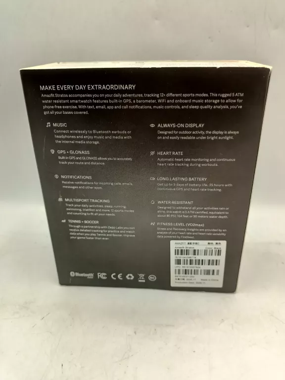 ZEGAREK SPORTOWY AMAZFIT STRATOS A1619 KOMPLET