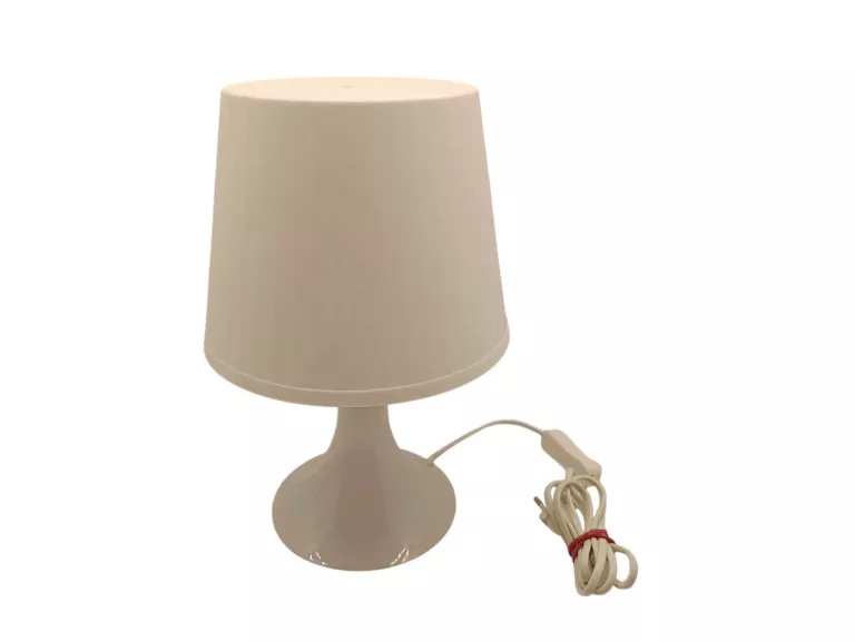 LAMPA STOŁOWA IKEA LAMPAN BIAŁY 40 W