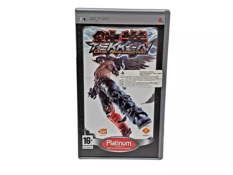 GRA NA PSP TEKKEN DARK RESURRECTION PLATINUM