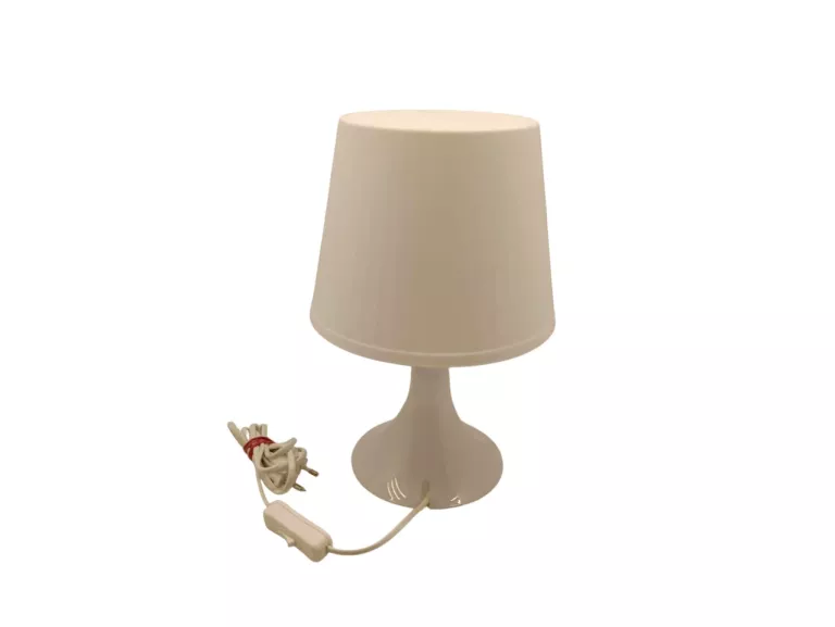 LAMPA STOŁOWA IKEA LAMPAN BIAŁY 40 W