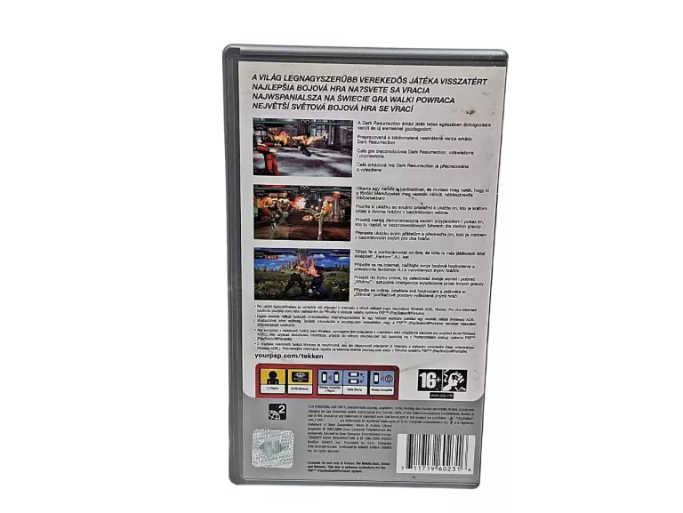 GRA NA PSP TEKKEN DARK RESURRECTION PLATINUM