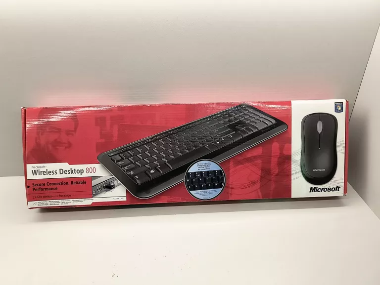 KLAWIATURA MICROSOFT WIRELESS DESKTOP 800 + MYSZ