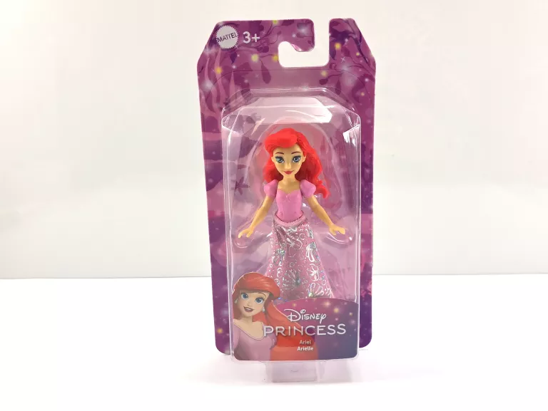DISNEY PRINCESS MINI LALECZKA KSIĘŻNICZKA ARIELKA HLW77 9 CM *IDEAŁ*
