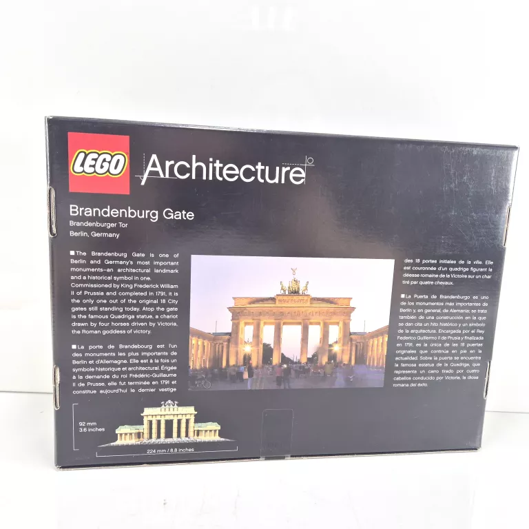 LEGO 21011 ARCHITECTURE - BRAMA BRANDENBURSKA
