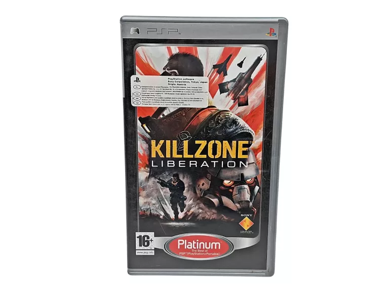 GRA NA PSP KILLZONE LIBERATION PLATINUM