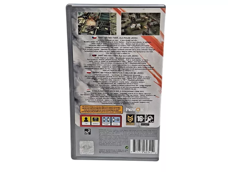GRA NA PSP KILLZONE LIBERATION PLATINUM