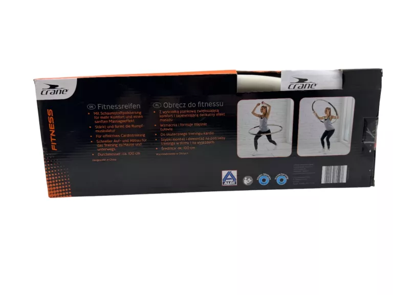 HULA HOOP OBRĘCZ DO FITNESSU CRANE