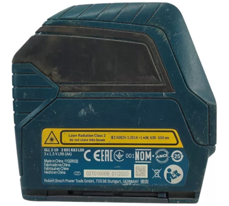 LASER KRZYŻOWY BOSCH GLL 2 10 KOMPLET + TYCZKA TELESKOPOWA