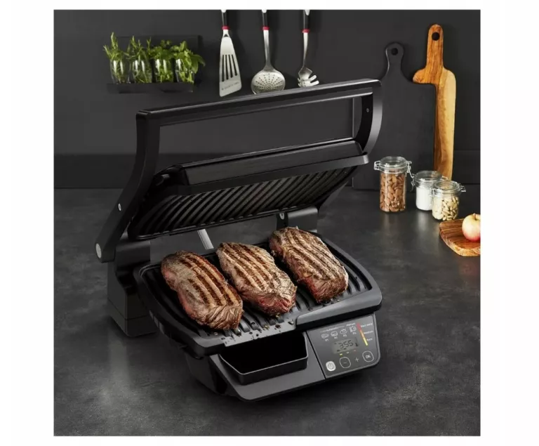 GRILL KONTAKTOWY TEFAL OPTIGRILL GC7P08 2000W CZARNY