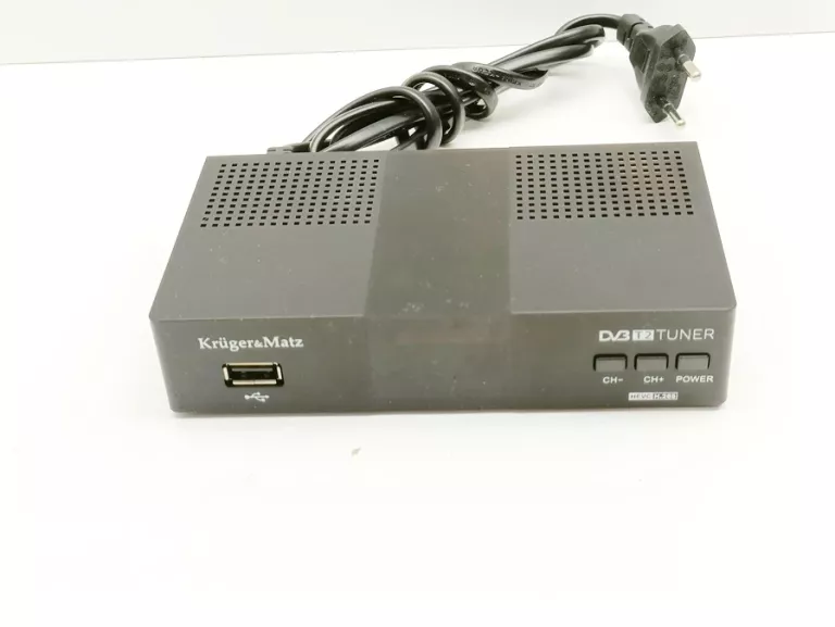 TUNER DVB-T, DVB-T2 KRUGER MATZ HEVC H.265