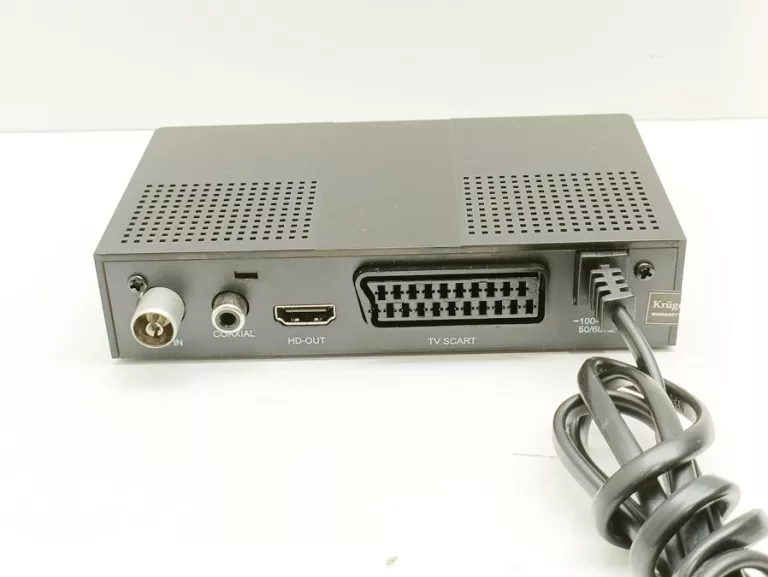 TUNER DVB-T, DVB-T2 KRUGER MATZ HEVC H.265
