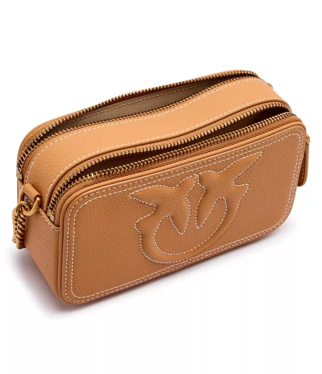 TOREBKA PINKO CARRIE CAMERA CASE MINI PELLE