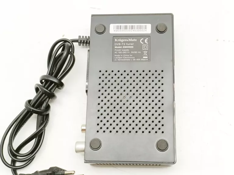 TUNER DVB-T, DVB-T2 KRUGER MATZ HEVC H.265