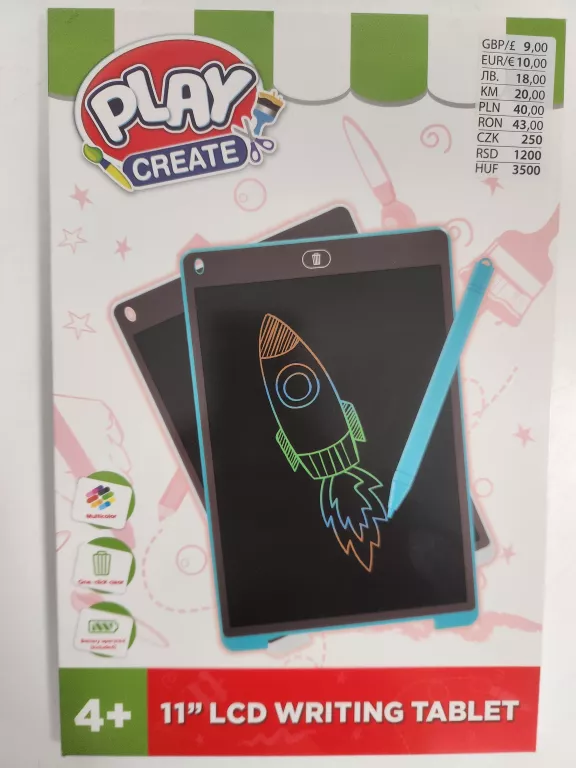 TABLET DLA DZIECI PLAY CTREATE