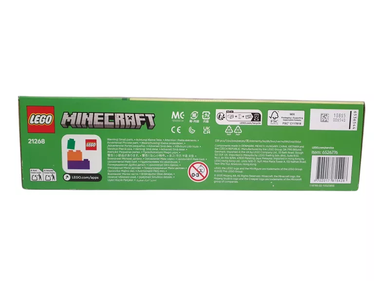 LEGO MINECRAFT 21268 DOM PROSIACZKA ZESTAW