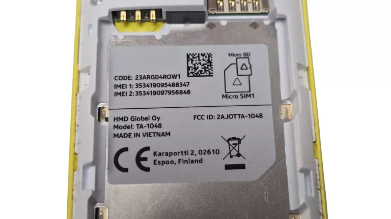 TELEFON NOKIA 8110 TA-1048 512MB/4GB ŻÓŁTY
