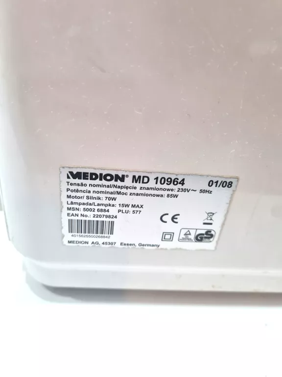 MASZYNA DO SZYCIA MEDION MD 10964
